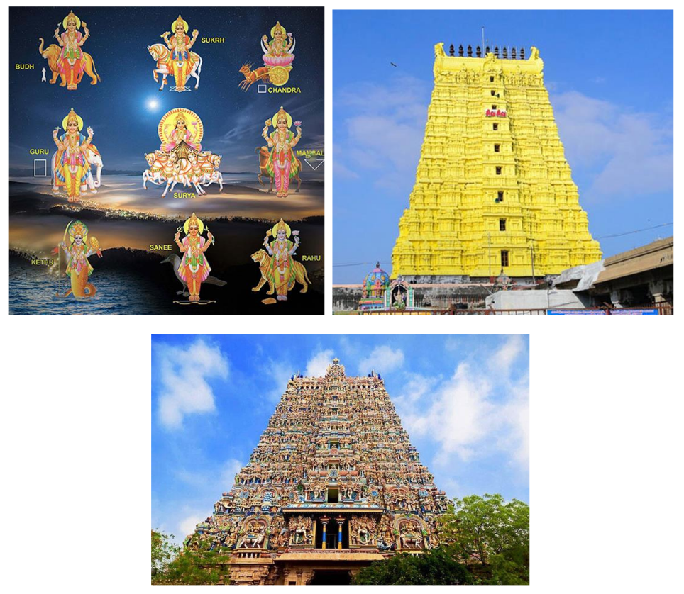 Navagraha temples, Local temple, Rameshwaram and Madurai temples ...